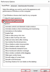 adjust-for-best-performance